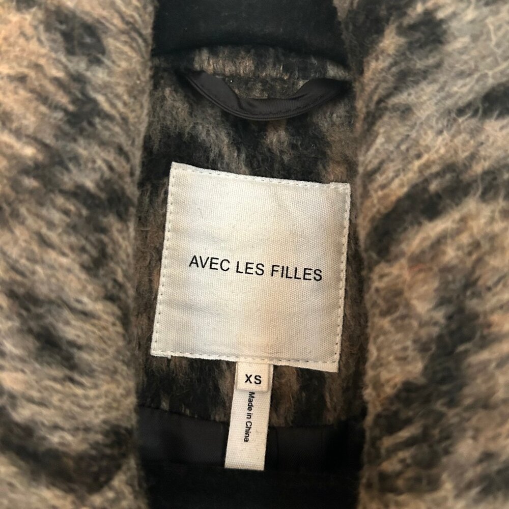 Avec Les Filles Double-Breasted Coat - Picture 6 of 7